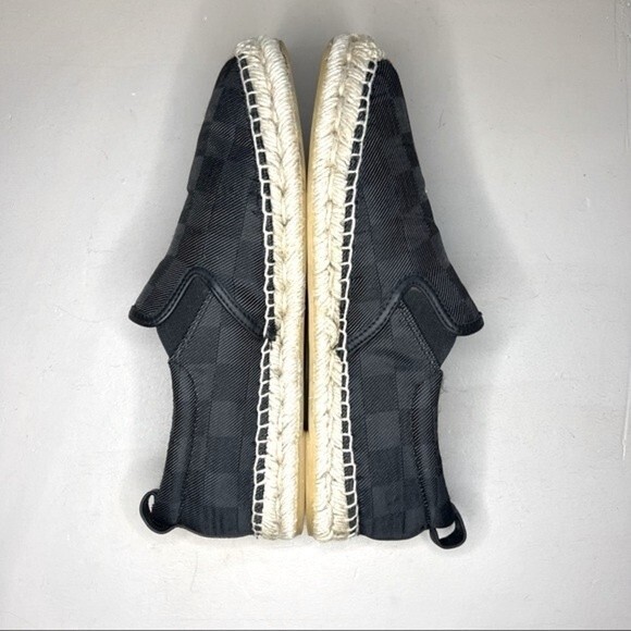 Marc by Marc Jacobs Black Checkered Espadrilles Women’s Size EU 40 US 10 - Picture 1 of 10